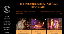 Desktop Screenshot of berounstimestane.cz